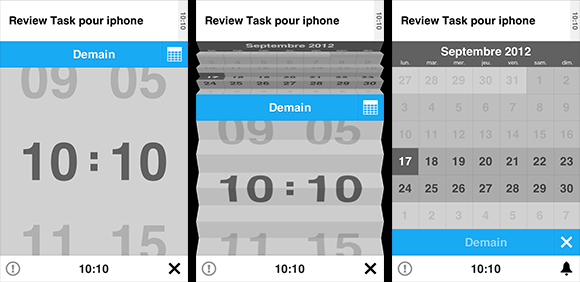 task La sublime interface de task pour iphone